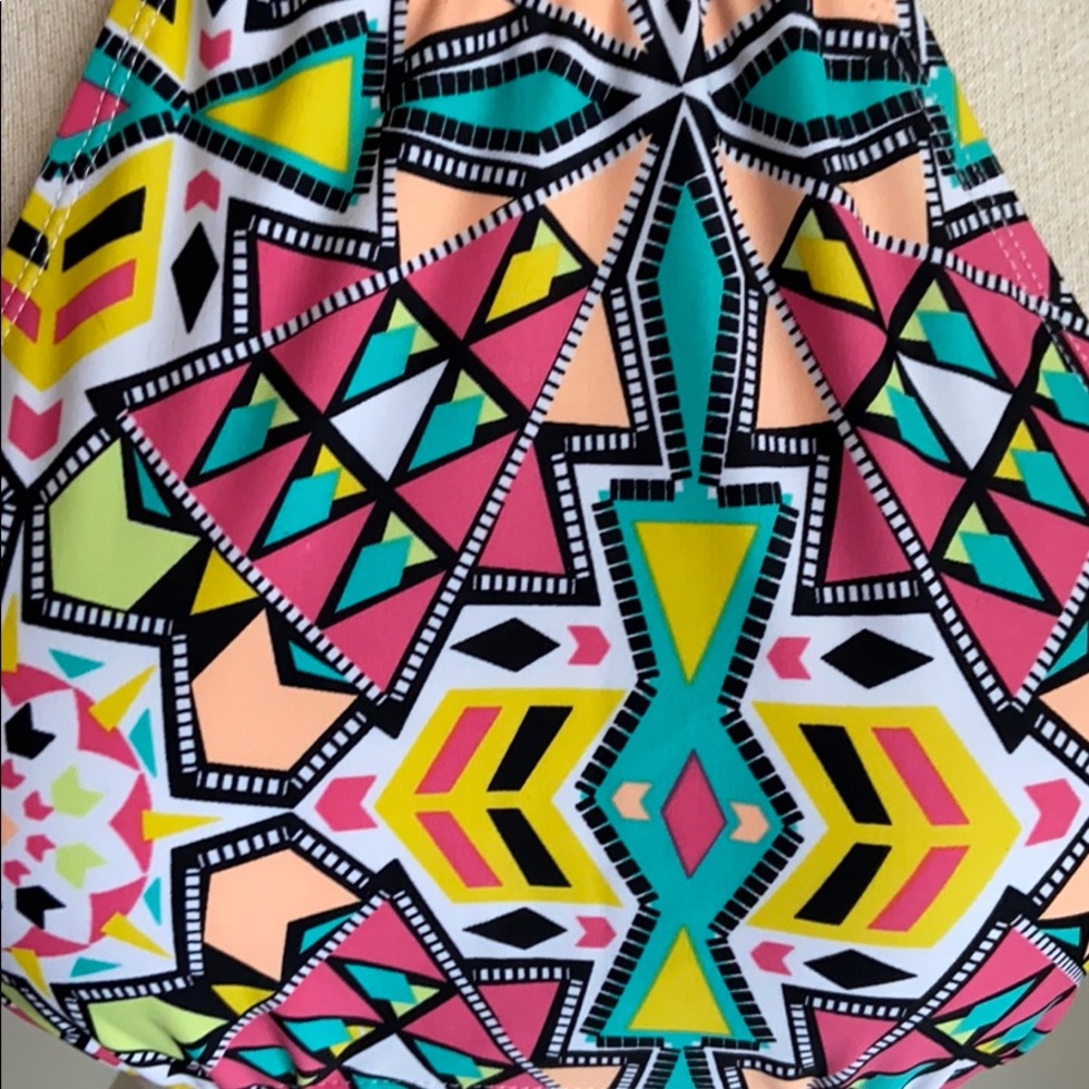 All For Color Printed Bikini Top - Picture 8 of 11